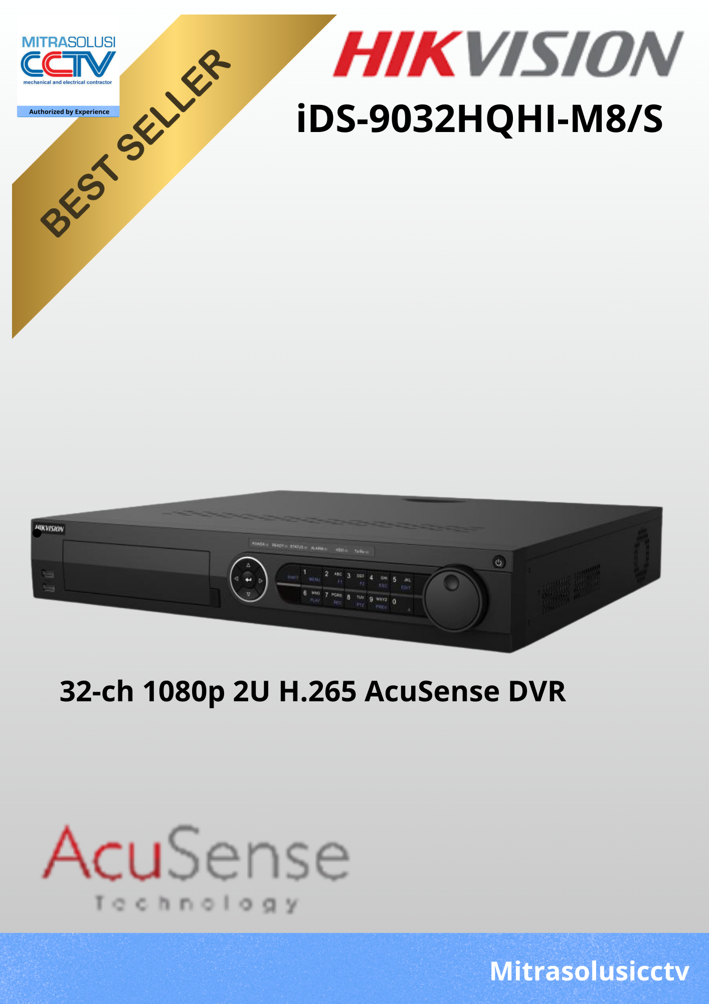NVR Hikvision iDS-9032HQHI-M8/S