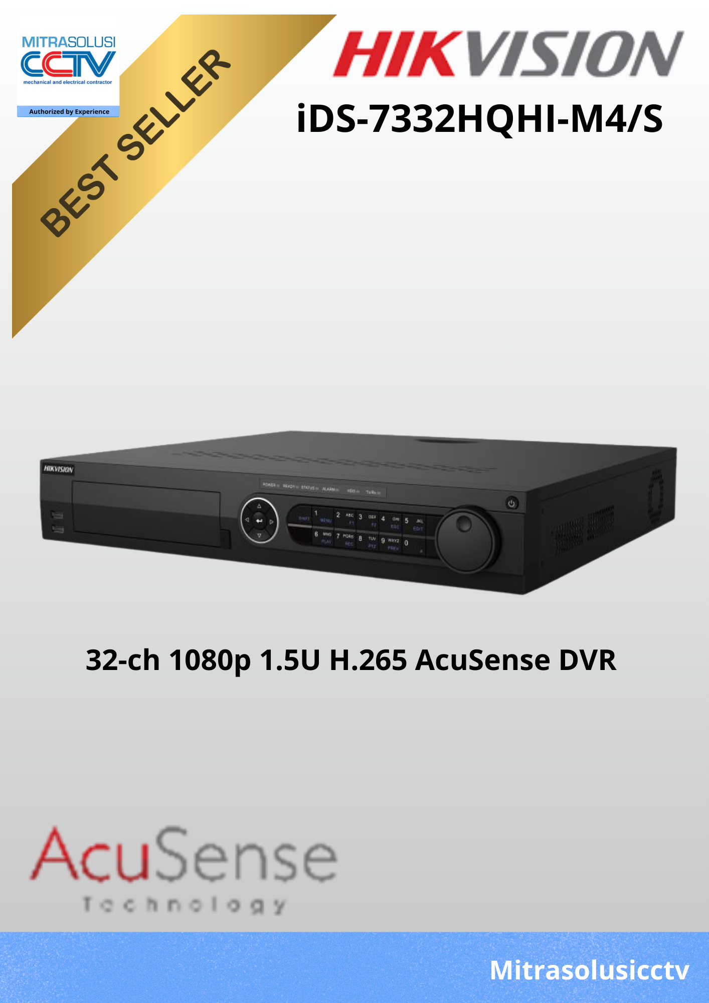 NVR Hikvision iDS-7332HQHI-M4/S