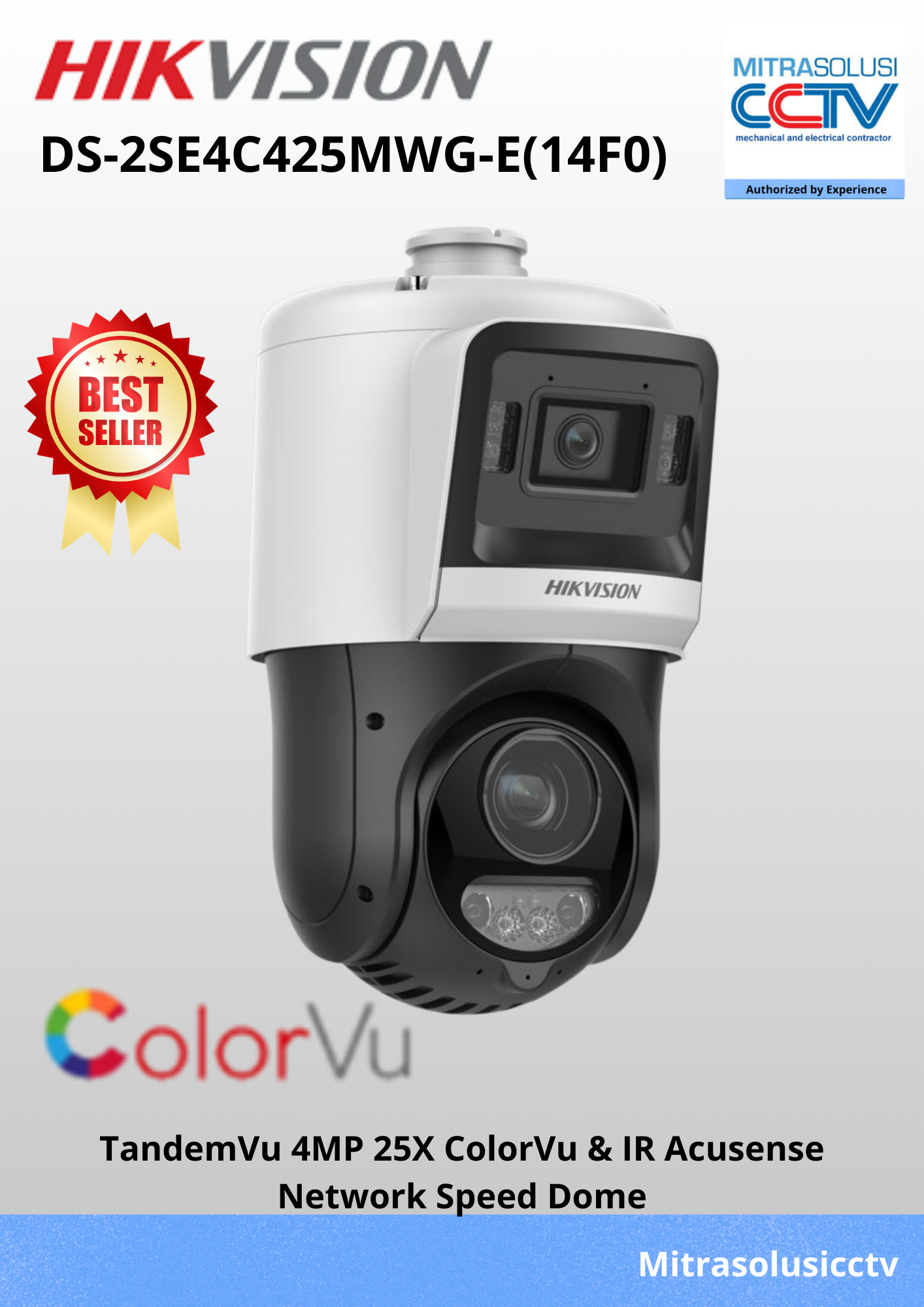 Kamera Hikvision PTZ DS-2SE4C425MWG