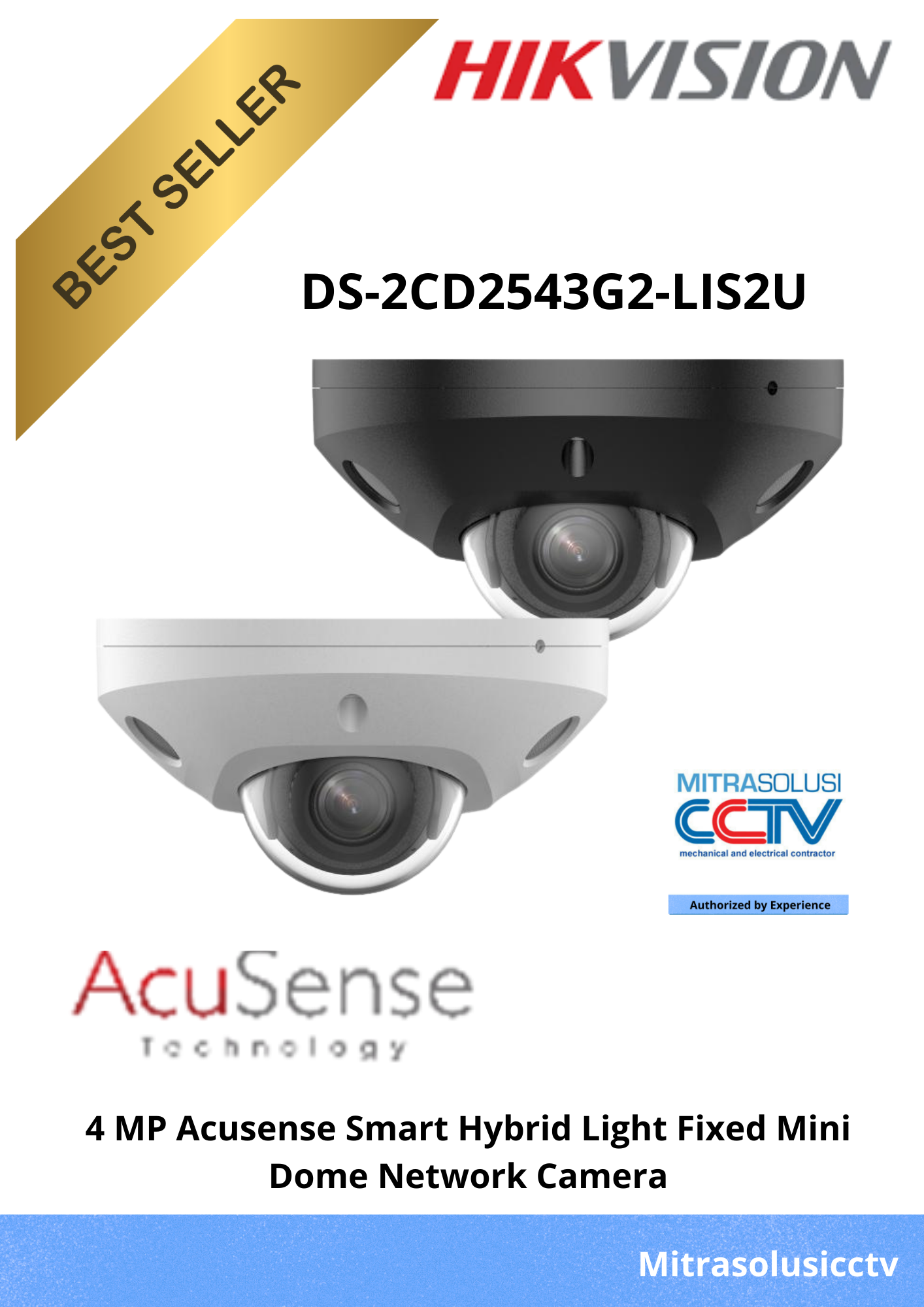 Kamera Indoor Hikvision DS-2CD2543G2-LIS2U